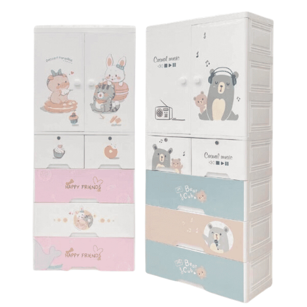 Tủ Holla hoạt hình 70cm HL-09193