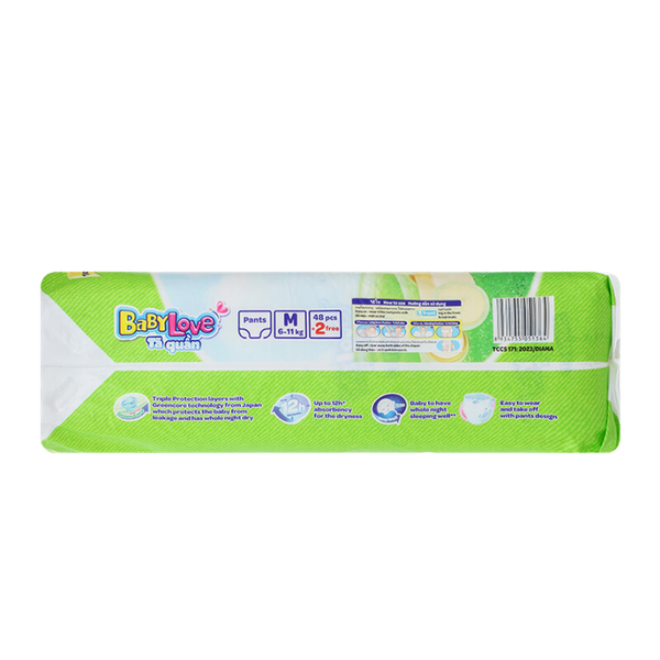 Tã quần BabyLove M-48 (6 - 11 kg)