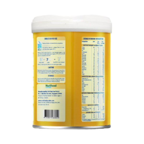 Sữa Nutifood Grow PLUS+ vàng 2+ (800g) cho bé trên 2 tuổi