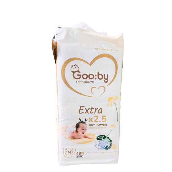 Tã Gooby Extra Ngày Dán M-50 (cũ M-48) (6 - 11 kg)