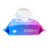 Khăn ướt cao cấp không mùi wesser 80 tờ (xanh hồng)