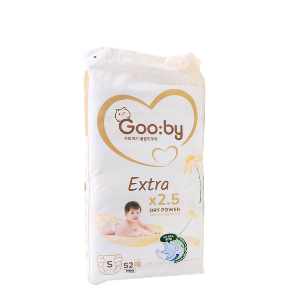 Tã Gooby Extra Ngày Dán S-54 (cũ S-52) (4 - 8 kg)