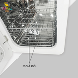 Máy tiệt trùng sấy khô tia UVC và bảo quản bình sữa Moaz Bebe MB-038