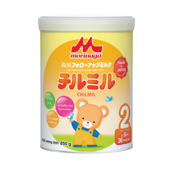 Sữa Morinaga Nhập khẩu số 2 (800g) cho bé từ 6-36 tháng tuổi