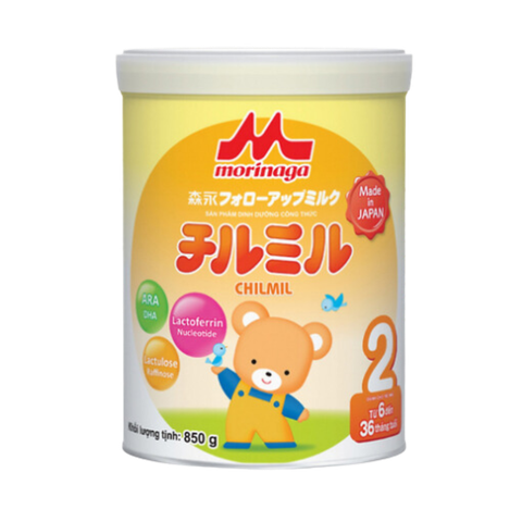 Sữa Morinaga Nhập khẩu số 2 (800g) cho bé từ 6-36 tháng tuổi