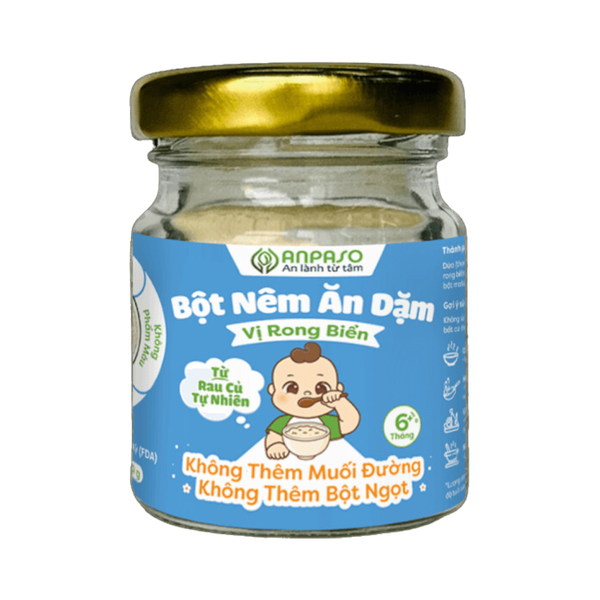 Bột nêm ăn dặm vị rong biển 60g ANPASO