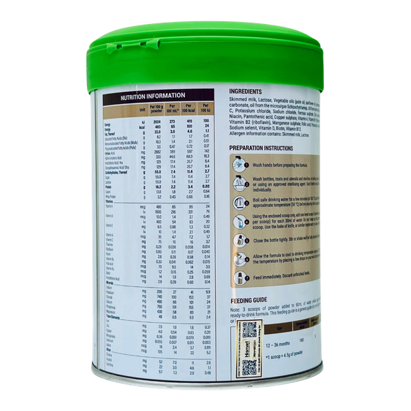 Sữa Hismart Germany Số 3 (800g) cho bé 12-36 tháng tuổi