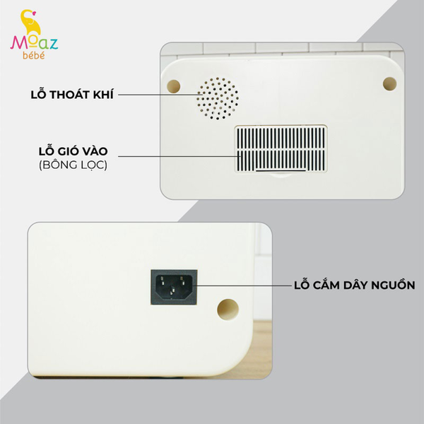 Máy tiệt trùng và sấy khô UVC Moaz Bebe MB-042