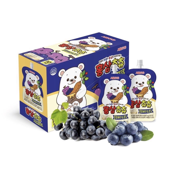 Nước Hồng sâm Chu Chu vị Việt quất & Nho