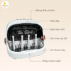 Máy úp bình sữa, tiệt trùng sấy khô tia UVC Moaz bebe MB-044