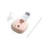 Bình tập uống Hegen Straw cup PPSU 330ml Pink