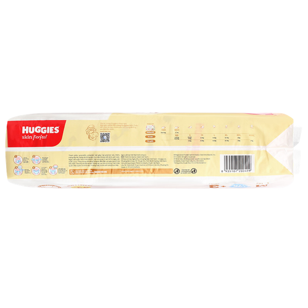 Tã Huggies Dán Skin Perfect M-76 (6-11 Kg)