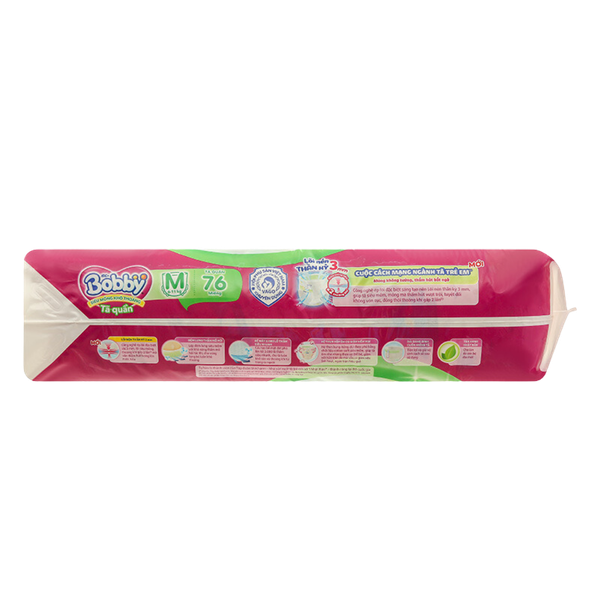 Tã Bobby Quần M-76 (6 - 11 kg)