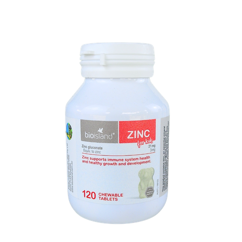 Kẽm Bio Island Zinc Của Úc 120 Viên Cho Trẻ Từ 1 Tuổi Trở Lên