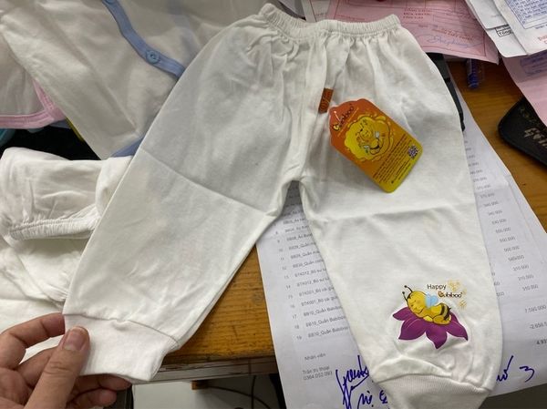 Quần dài bo chân trơn Babiboo BB9