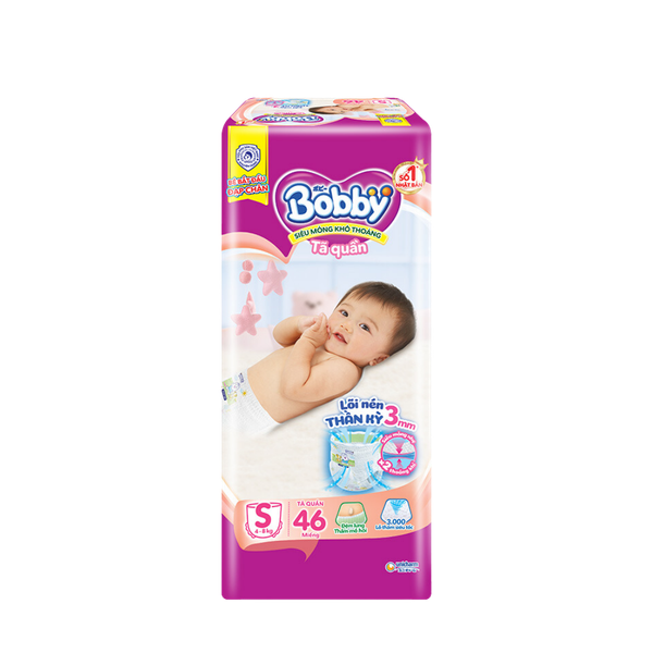 Tã Bobby Quần S-46 (4 - 8 kg)