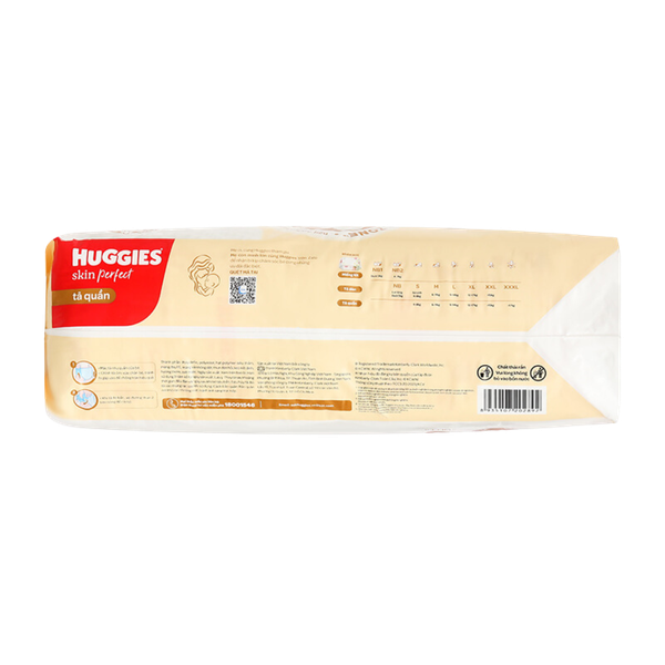 Tã Huggies Quần Skin Perfect M-70+6 (6 - 11 Kg)