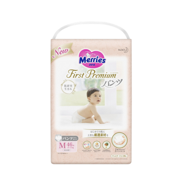 Tã Merries First Premium Quần M-46 (6 - 11 kg)