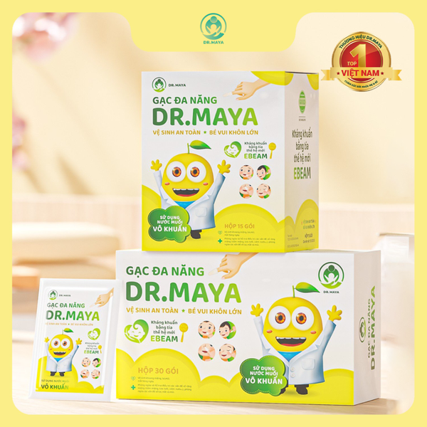 Gạc răng miệng Dr. Maya 15 gói
