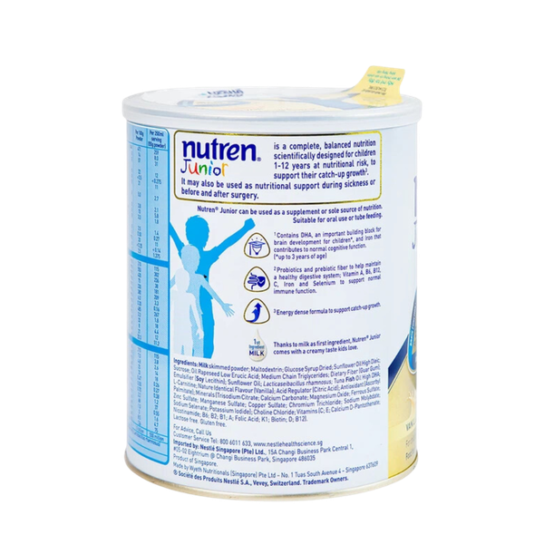 Sữa Nutren Junior (850g) cho bé từ 1-10 tuổi