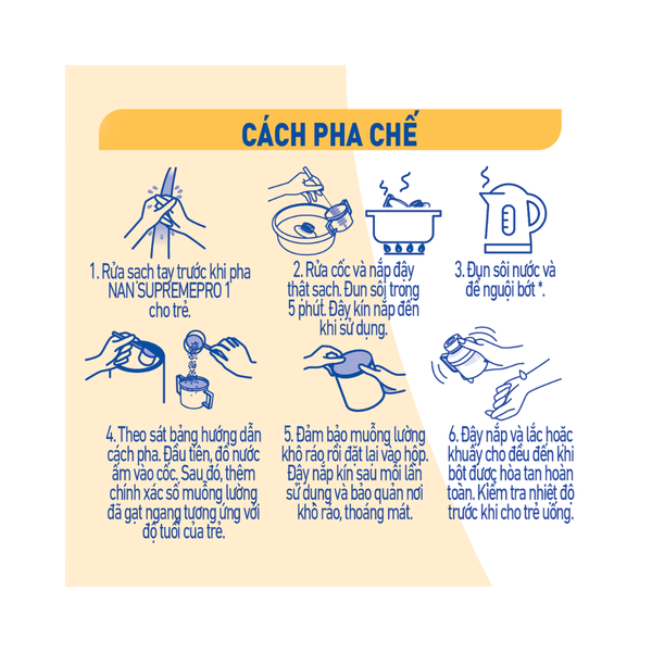 Sữa Nan Supreme Pro số 3 (800g) cho bé từ 2-6 tuổi