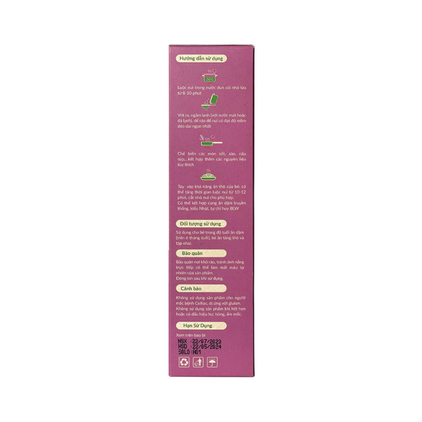 Nui ăn dặm gạo thảo dược ANPASO 150g