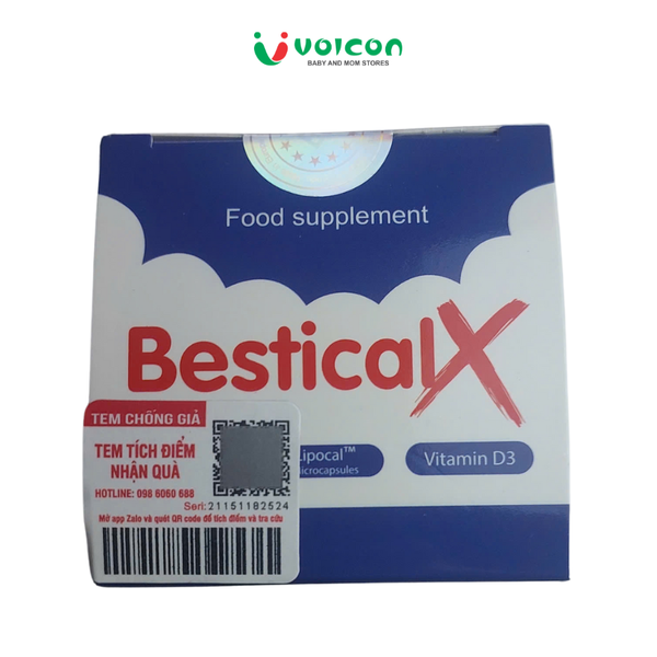 Canxi Bestical X - canxi sinh học dạng viên