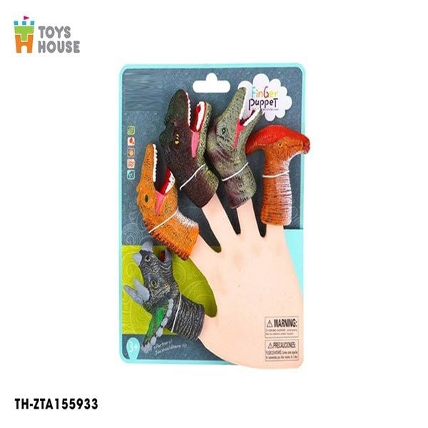 Bộ rối ngón tay công viên kỷ Jura (set)