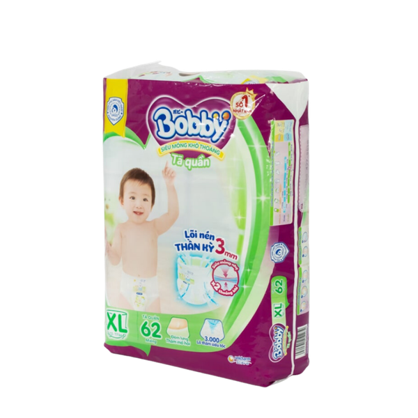 Tã Bobby Quần XL-62 (12 - 17 kg)