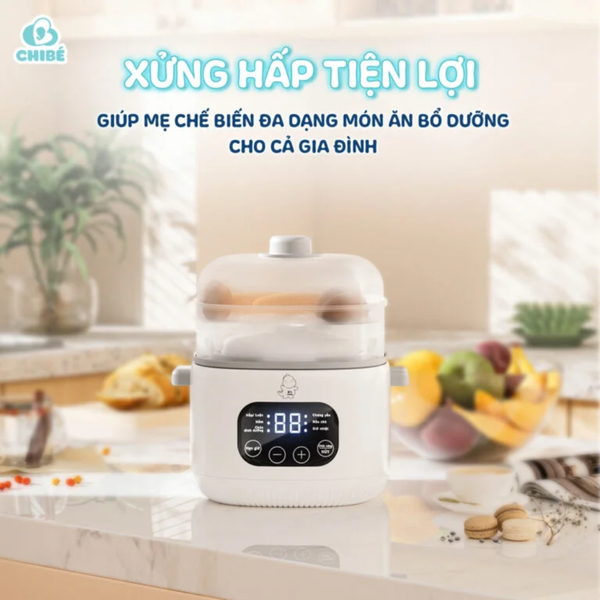 Nồi nấu chậm Chibé CB042 (dung tích 1 lít)