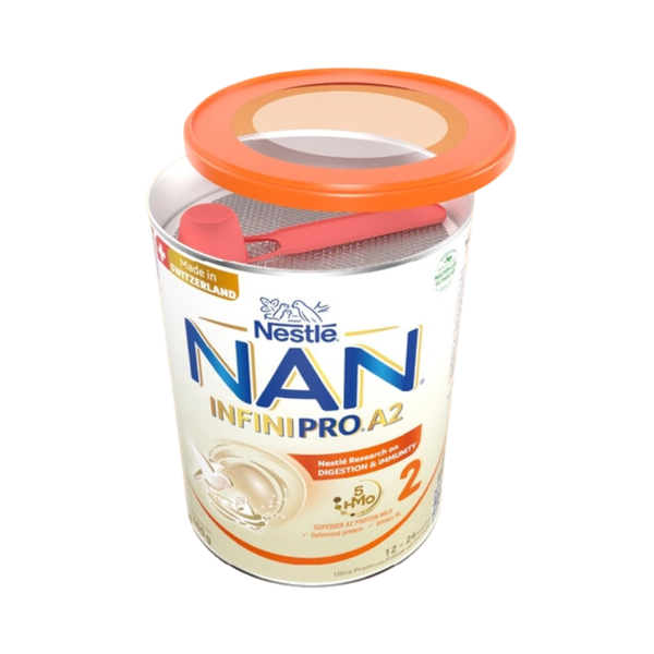 Sữa Nan InfiniPro A2 số 2 (800g) cho bé từ 12-24 tháng tuổi (mới 6HMO; mẫu cũ 5HMO giá 699K)