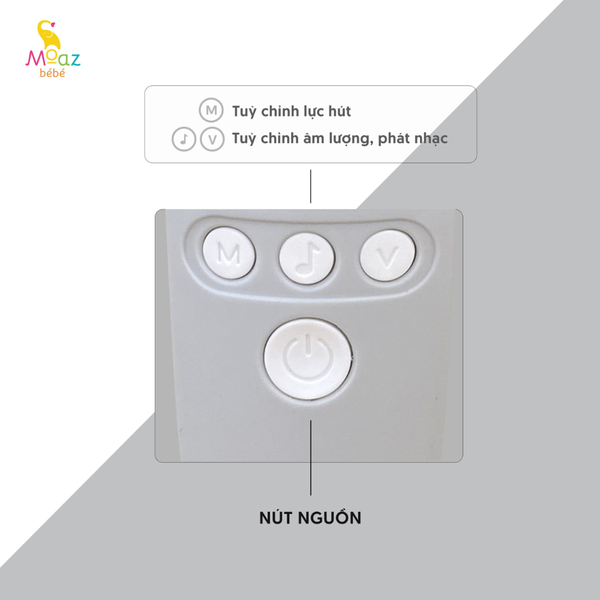 Máy hút mũi thông minh Moaz Bebe MB-010