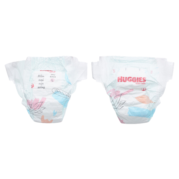 Tã Huggies Dán Skin care size L-68 (9 - 14 Kg)