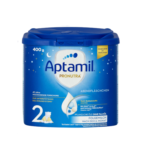 Sữa đêm Aptamil Đức số 2 (400g) cho bé từ 6 tháng tuổi trở lên