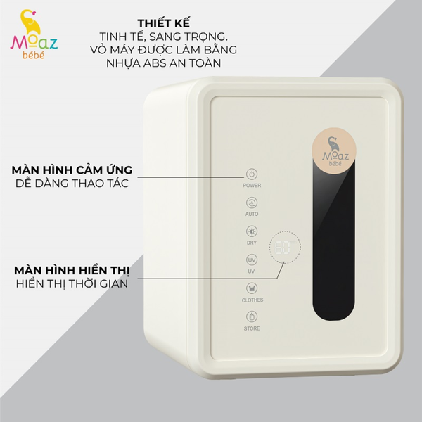 Máy tiệt trùng và sấy khô UVC Moaz Bebe MB-042