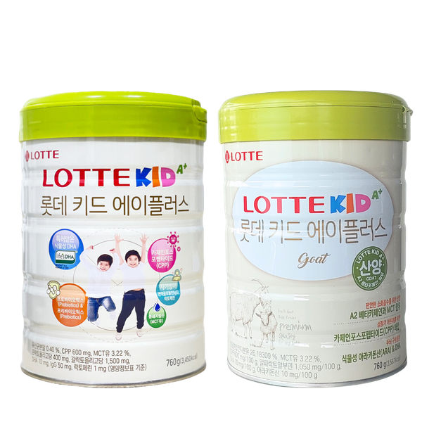 Sữa Lotte Kid A+ (760g) cho bé từ 1 tuổi