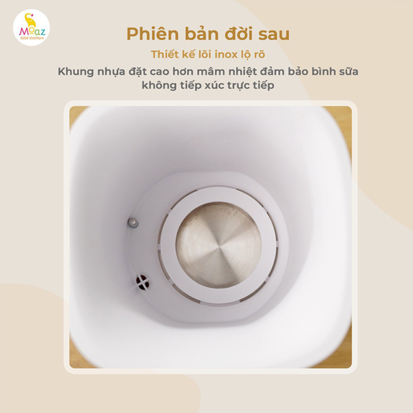 Máy hâm sữa thông minh siêu tốc Moaz Bebe MB-033
