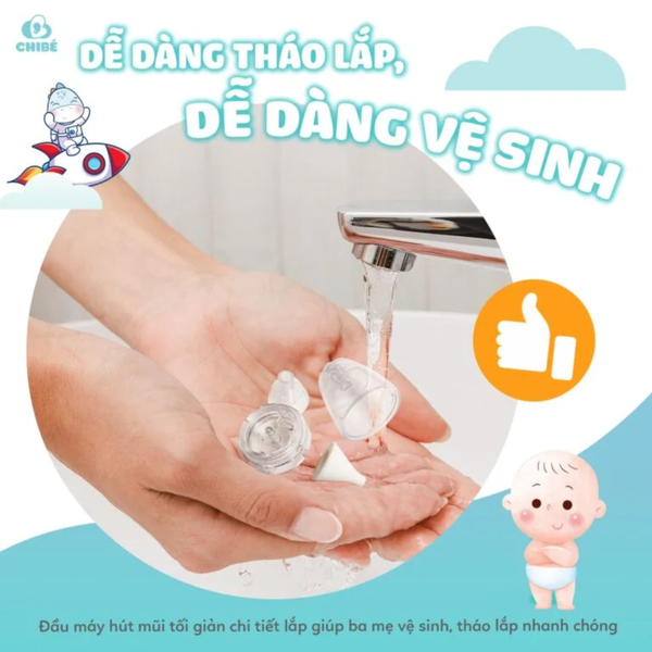 Máy hút mũi trẻ em Chibé Plus CB006