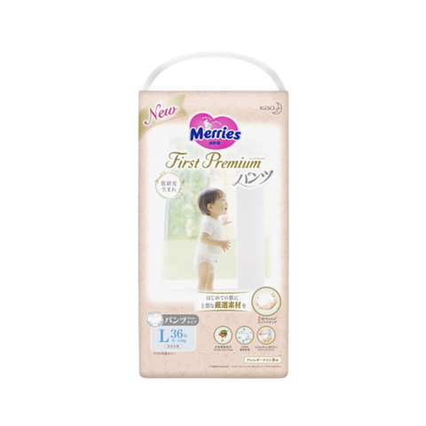 Tã Merries First Premium Quần L-36 (9 - 14kg)