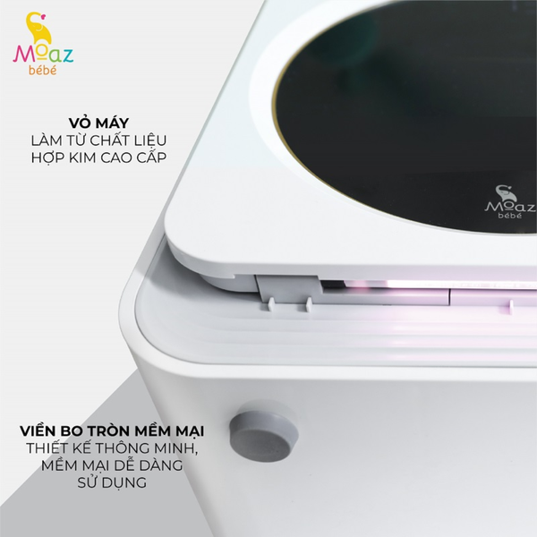 Máy tiệt trùng tia UV-C và bảo quản bình sữa Moaz Bebe MB-025
