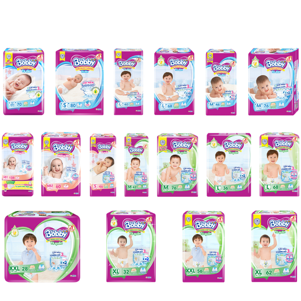Tã Bobby Quần XL-62 (12 - 17 kg)