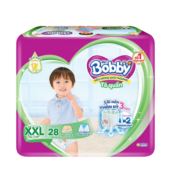 Tã Bobby Quần XXL-28 (15-25 kg)