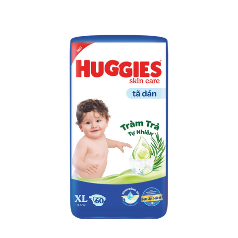 Tã Huggies Dán Skin care size XL-60 (11 - 16 Kg)