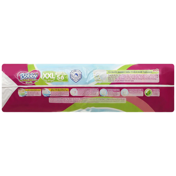 Tã Bobby Quần XXL-56 (15 - 25 kg)
