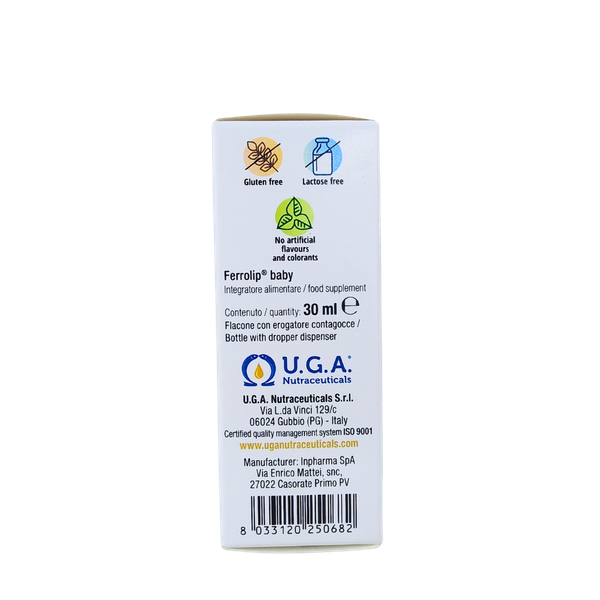 Sắt nước Ferrolip baby (dạng nhỏ giọt)