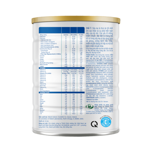 Sữa Similac Total Protection 1+ (850g) cho bé từ 1-2 tuổi