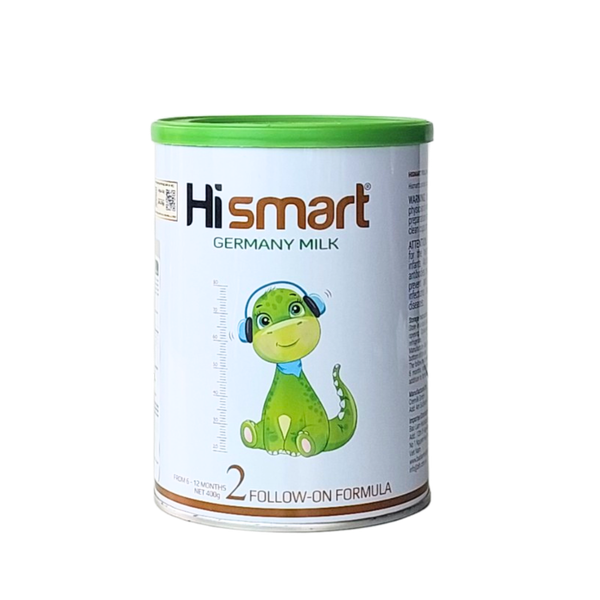 Sữa Hismart Germany Số 2 (400g) cho bé 6-12 tháng tuổi