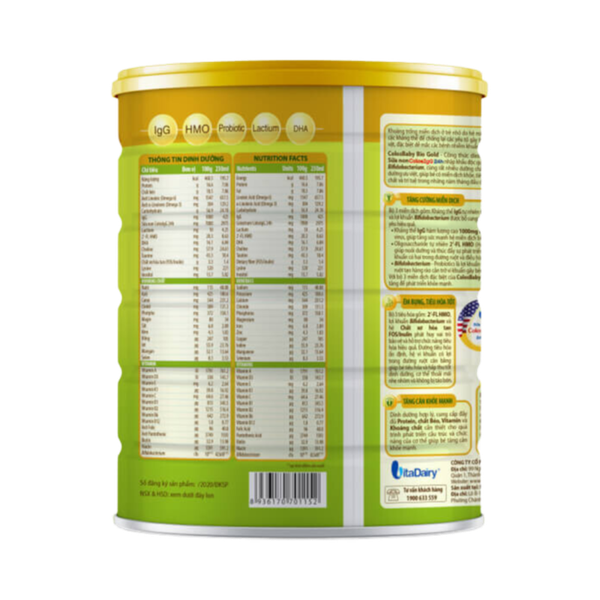 Sữa ColosBaby Bio 1+ (800g) cho bé từ 1-2 tuổi