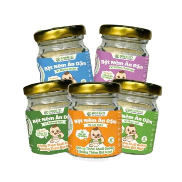 Bột nêm ăn dặm vị rau củ 60g ANPASO