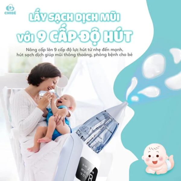 Máy hút mũi trẻ em Chibé Plus CB006
